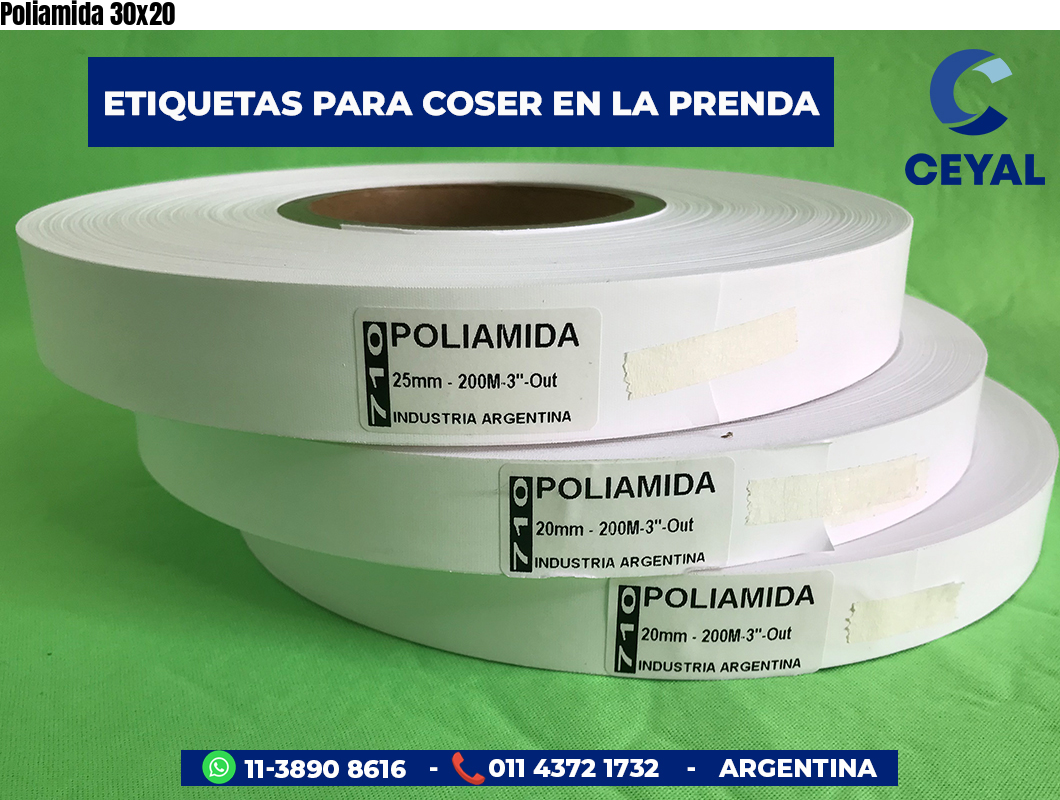 Poliamida 30×20