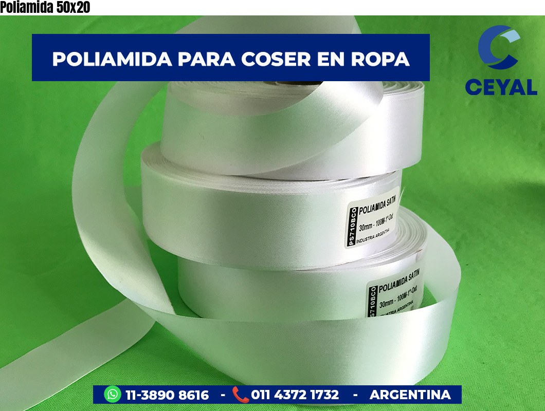 Poliamida 50×20
