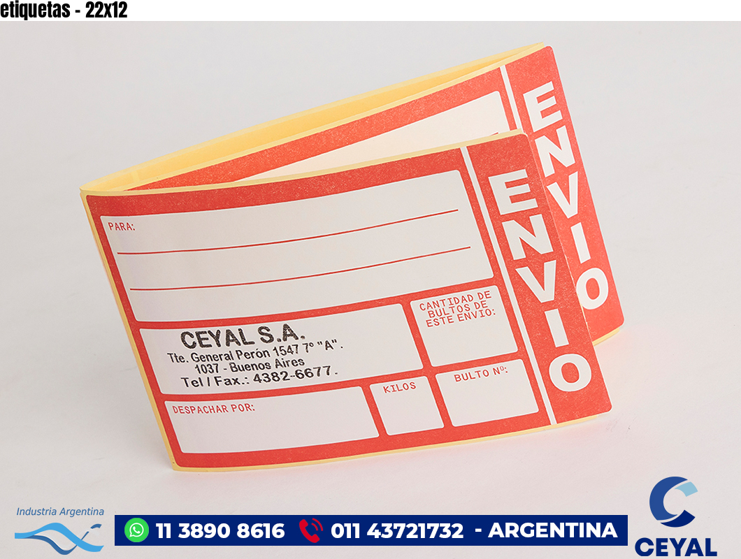 etiquetas - 22x12