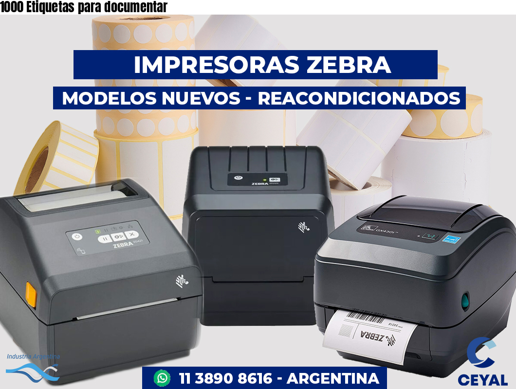 1000 Etiquetas para documentar 