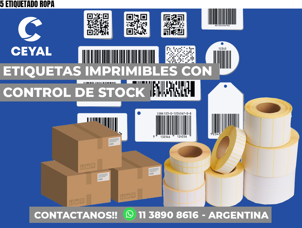 5 ETIQUETADO ROPA
