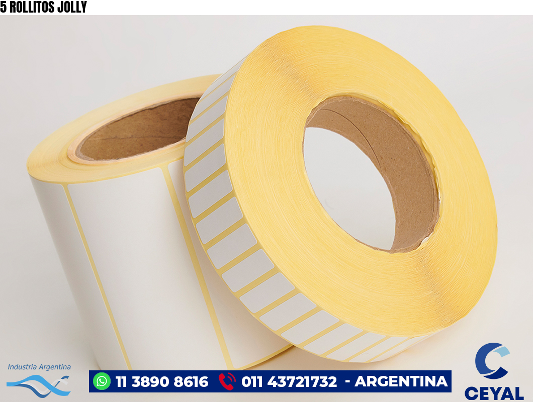 5 ROLLITOS JOLLY