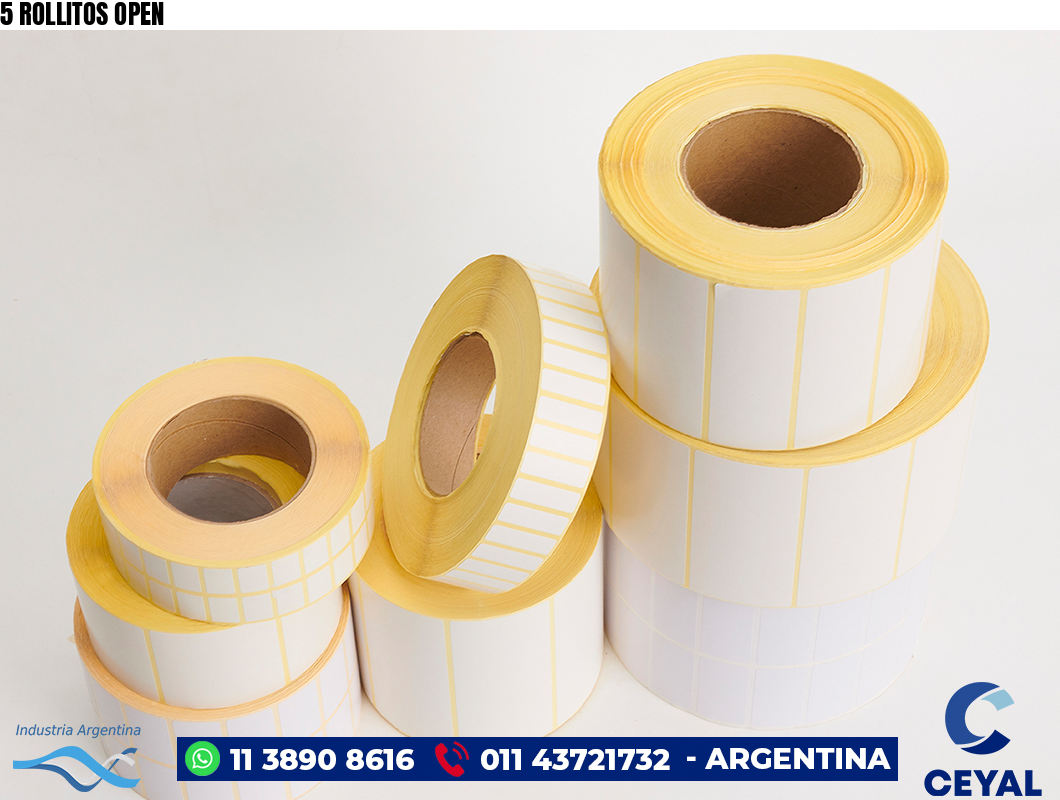 5 ROLLITOS OPEN
