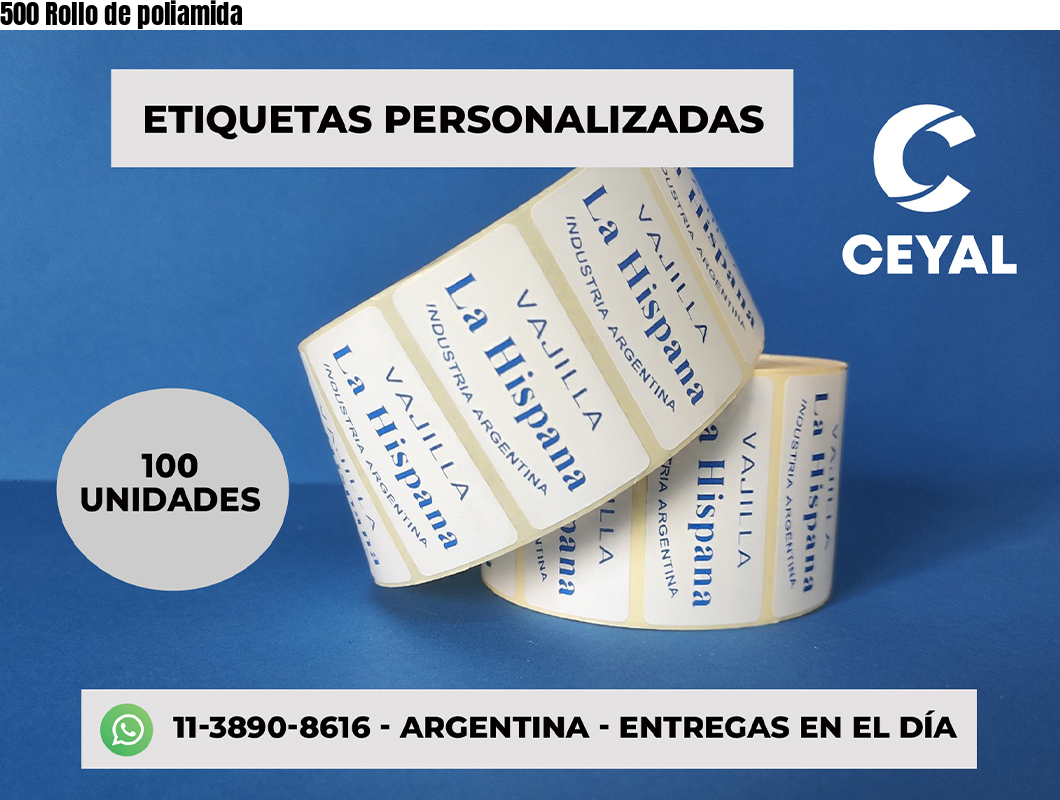 500 Rollo de poliamida