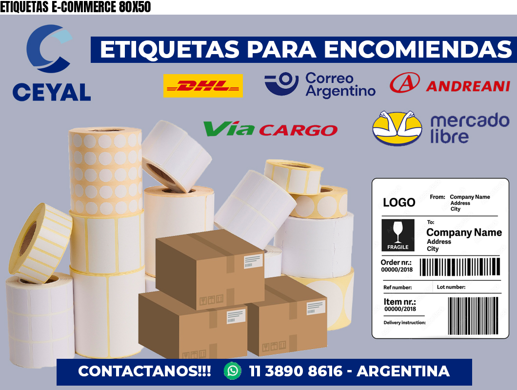 ETIQUETAS E-COMMERCE 80X50