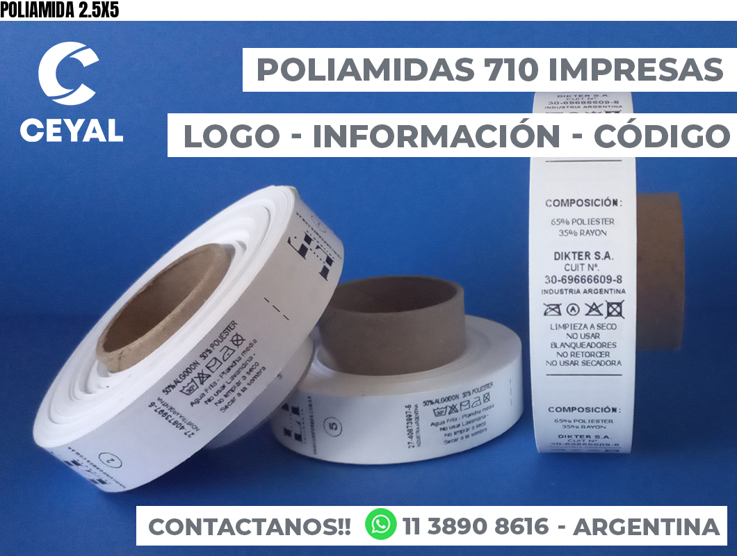 POLIAMIDA 2.5X5