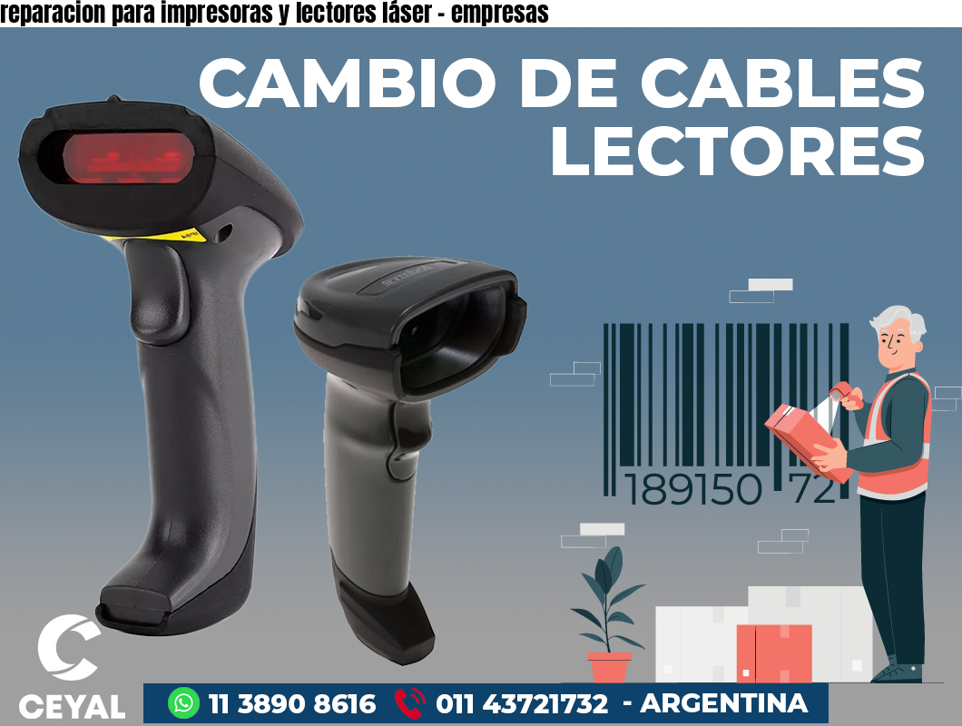 reparacion para impresoras y lectores láser - empresas