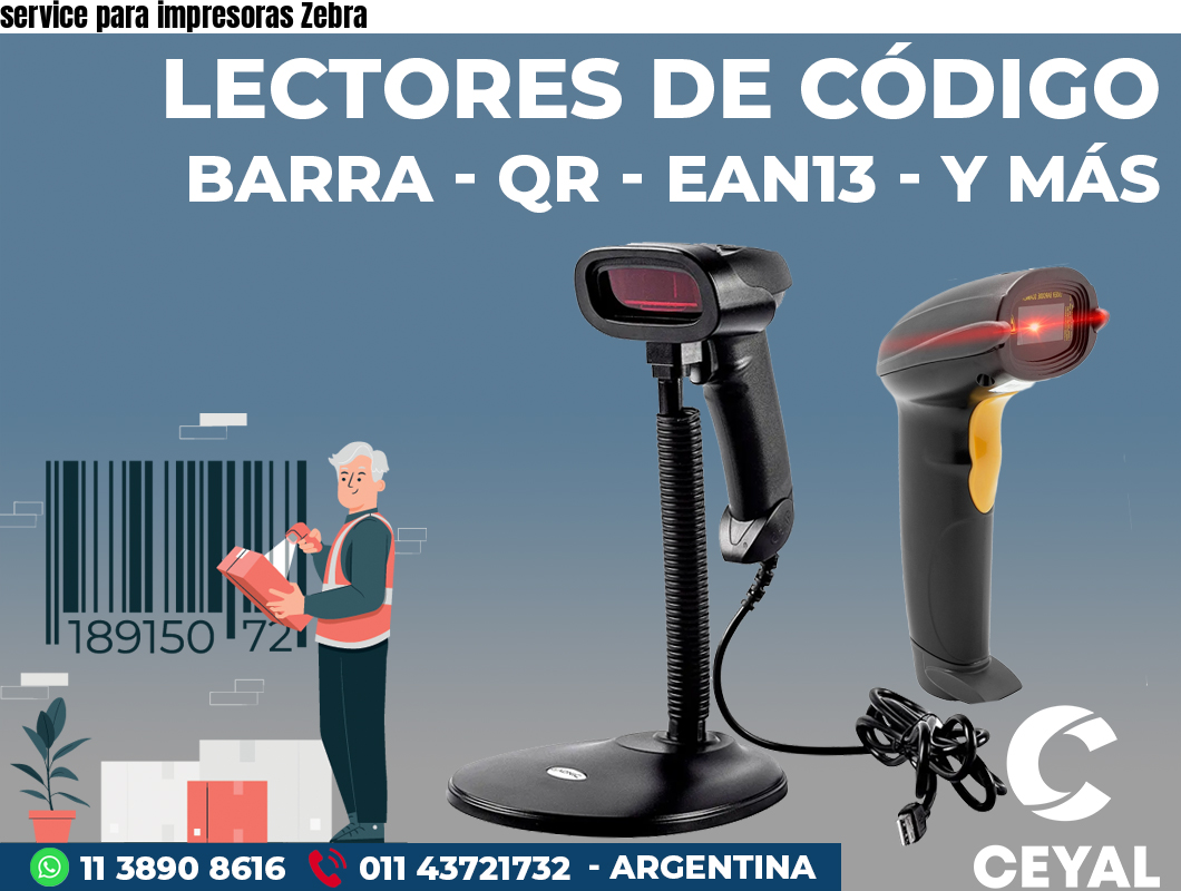 service para impresoras Zebra