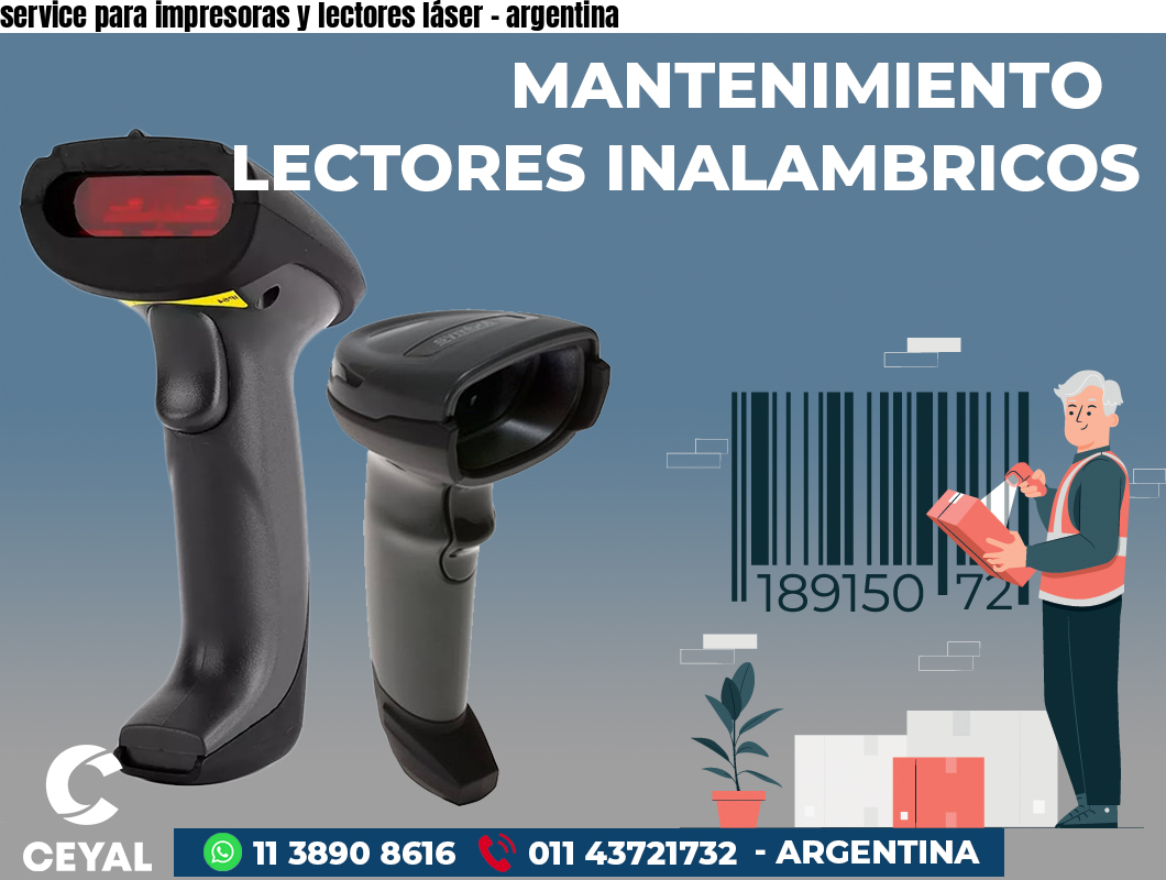 service para impresoras y lectores láser - argentina