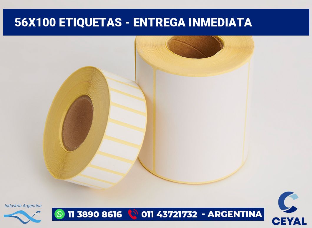 56x100 Etiquetas