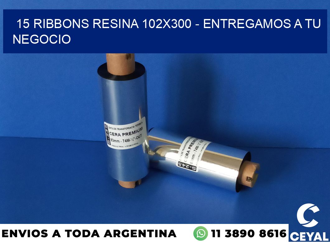 15 Ribbons resina 102×300 – entregamos a tu negocio