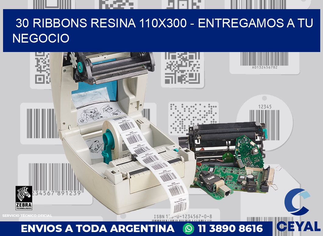 30 Ribbons resina 110x300 - entregamos a tu negocio