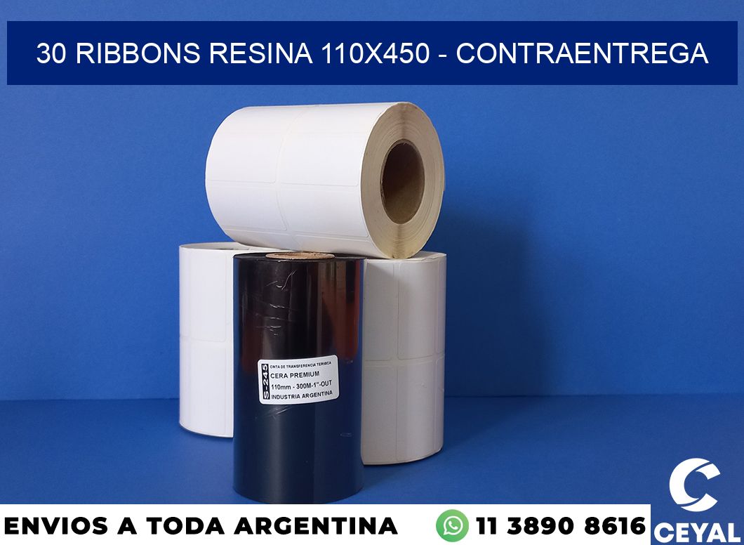 30 Ribbons resina 110×450 – contraentrega