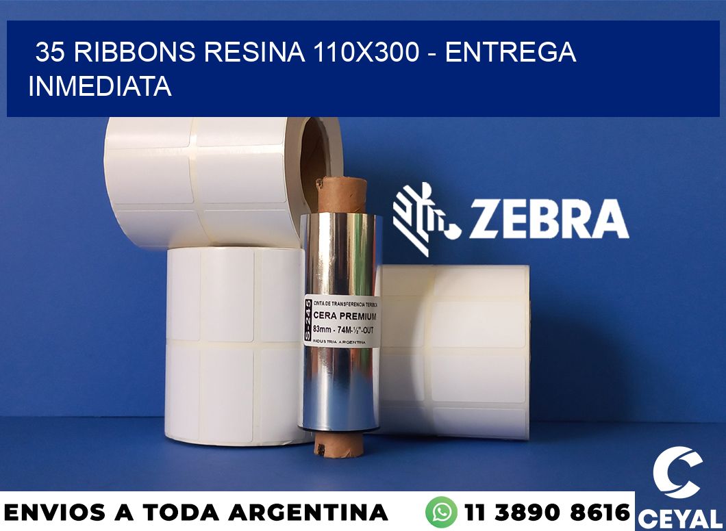 35 Ribbons resina 110x300 - Entrega inmediata