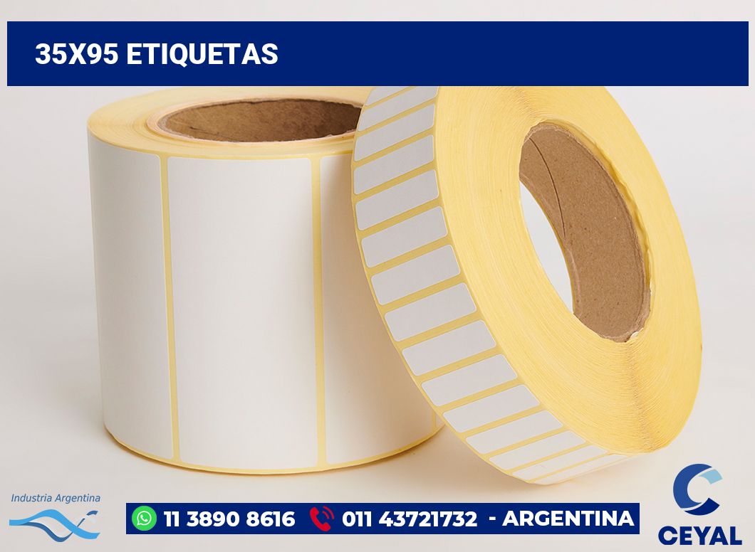 35x95 Etiquetas