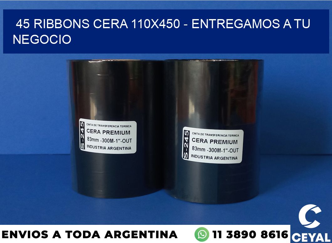 45 Ribbons cera 110×450 – entregamos a tu negocio