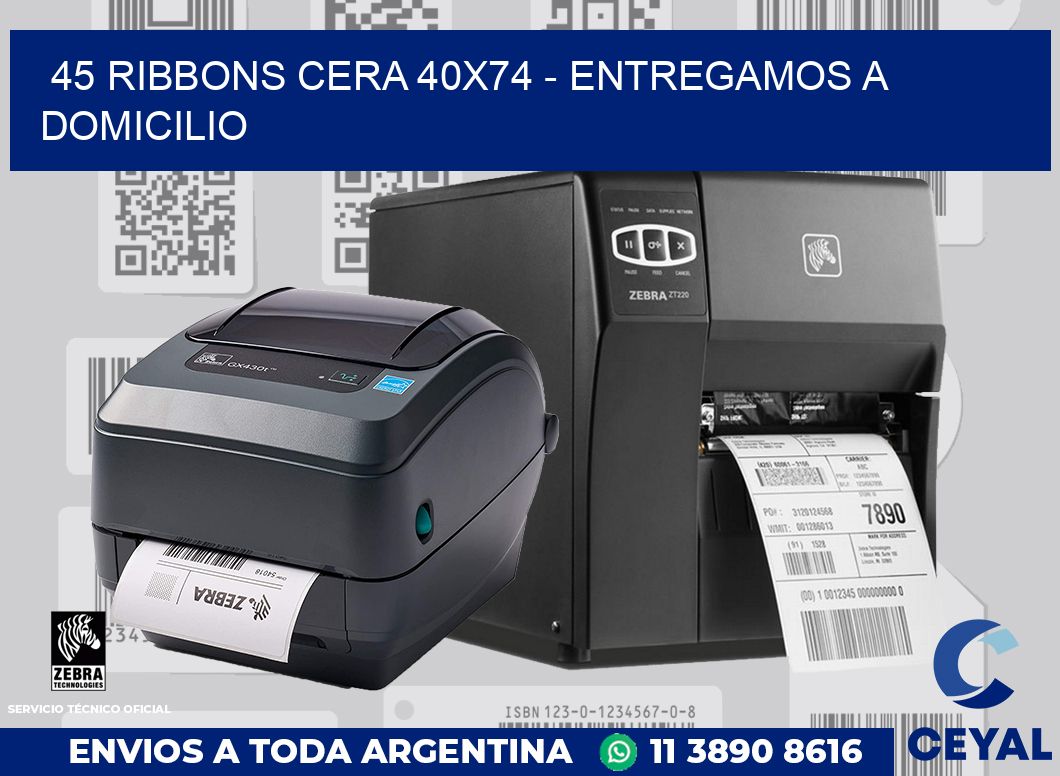 45 Ribbons cera 40x74 - entregamos a domicilio