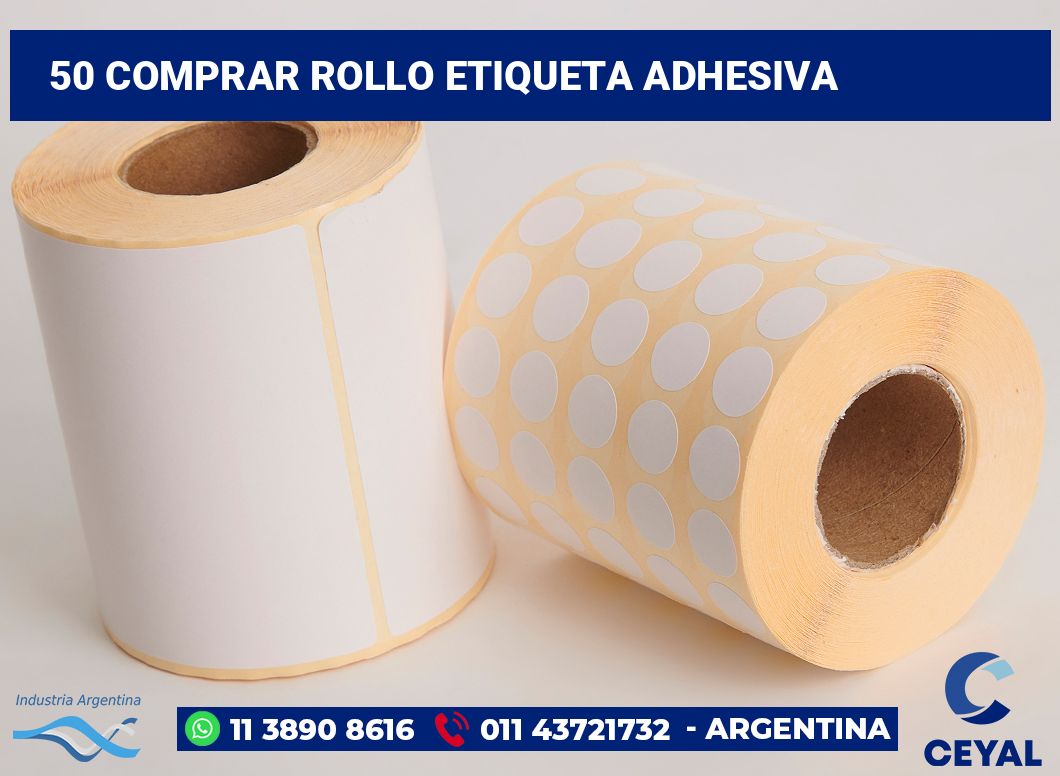 50 Comprar rollo etiqueta adhesiva