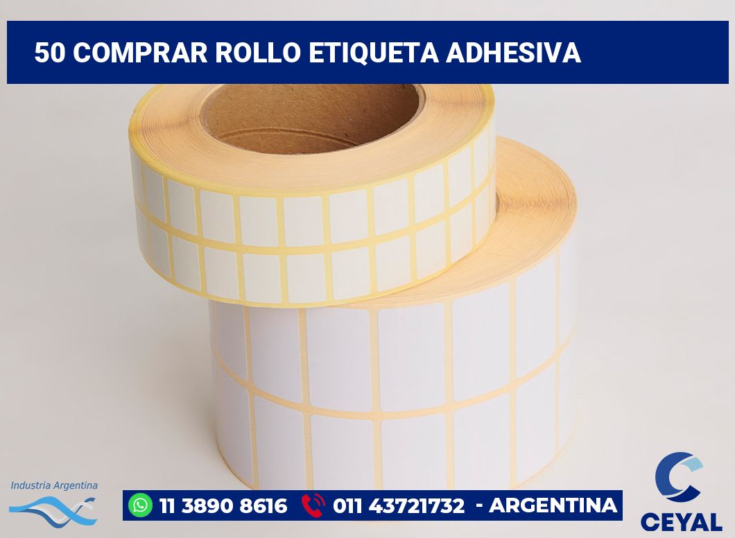 50 Comprar rollo etiqueta adhesiva