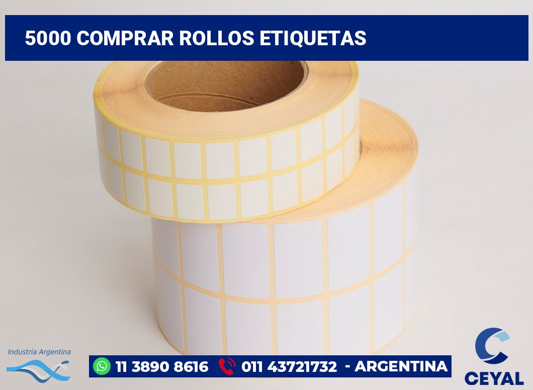 5000 Comprar rollos etiquetas