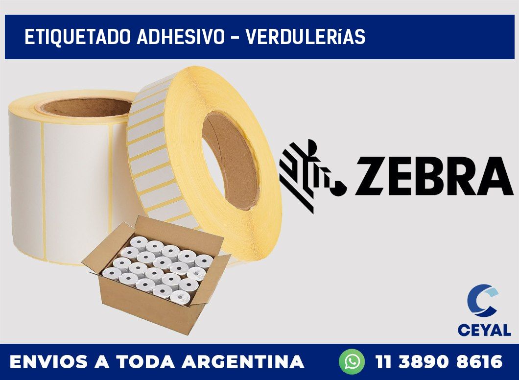 Etiquetado adhesivo – Verdulerías