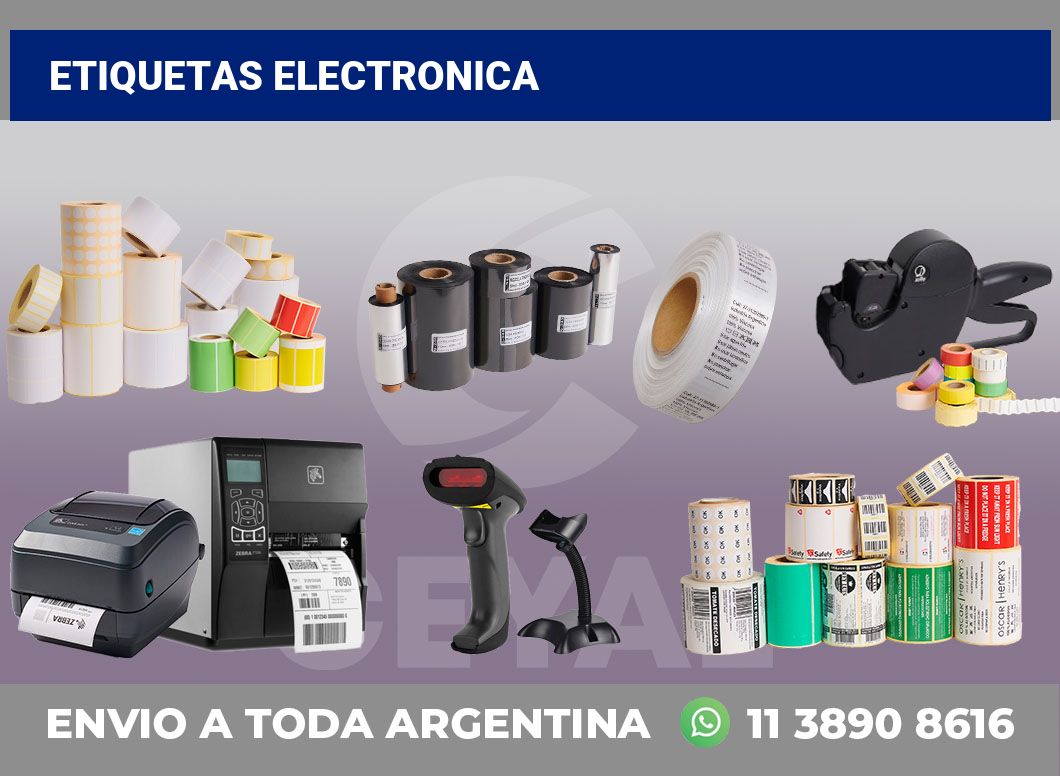 Etiquetas electronica