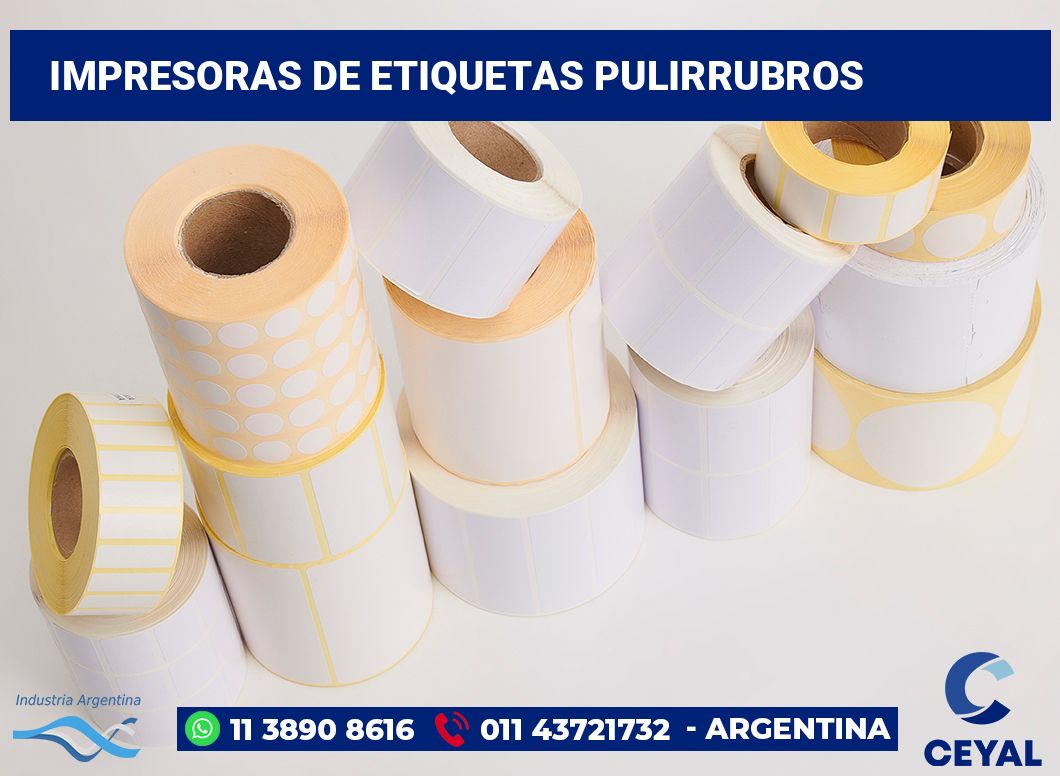 Impresoras de etiquetas Pulirrubros