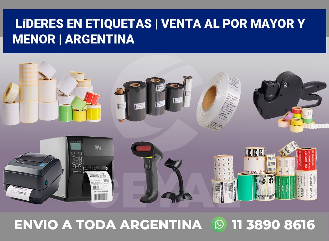 Líderes en etiquetas | Venta al por mayor y menor | Argentina