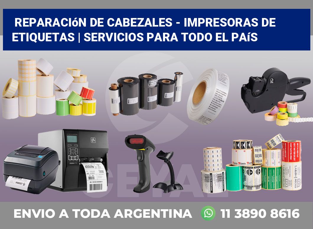 Reparación de cabezales – impresoras de etiquetas | Servicios para todo el país