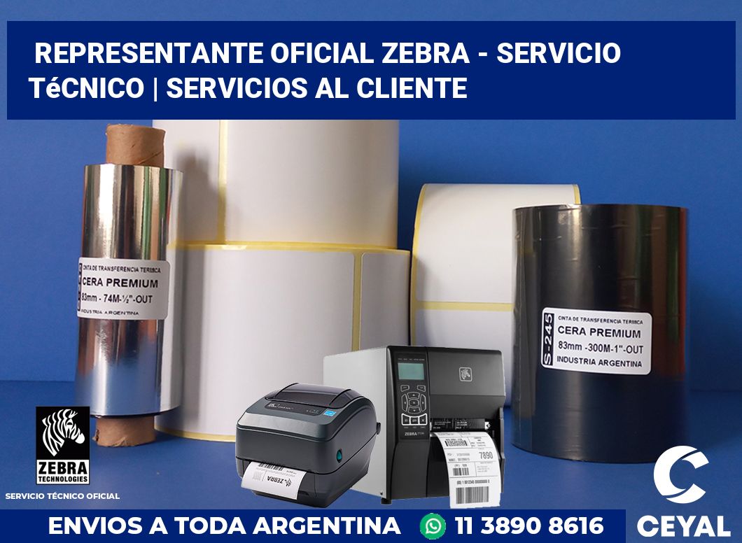 Representante oficial Zebra - Servicio técnico | Servicios al cliente
