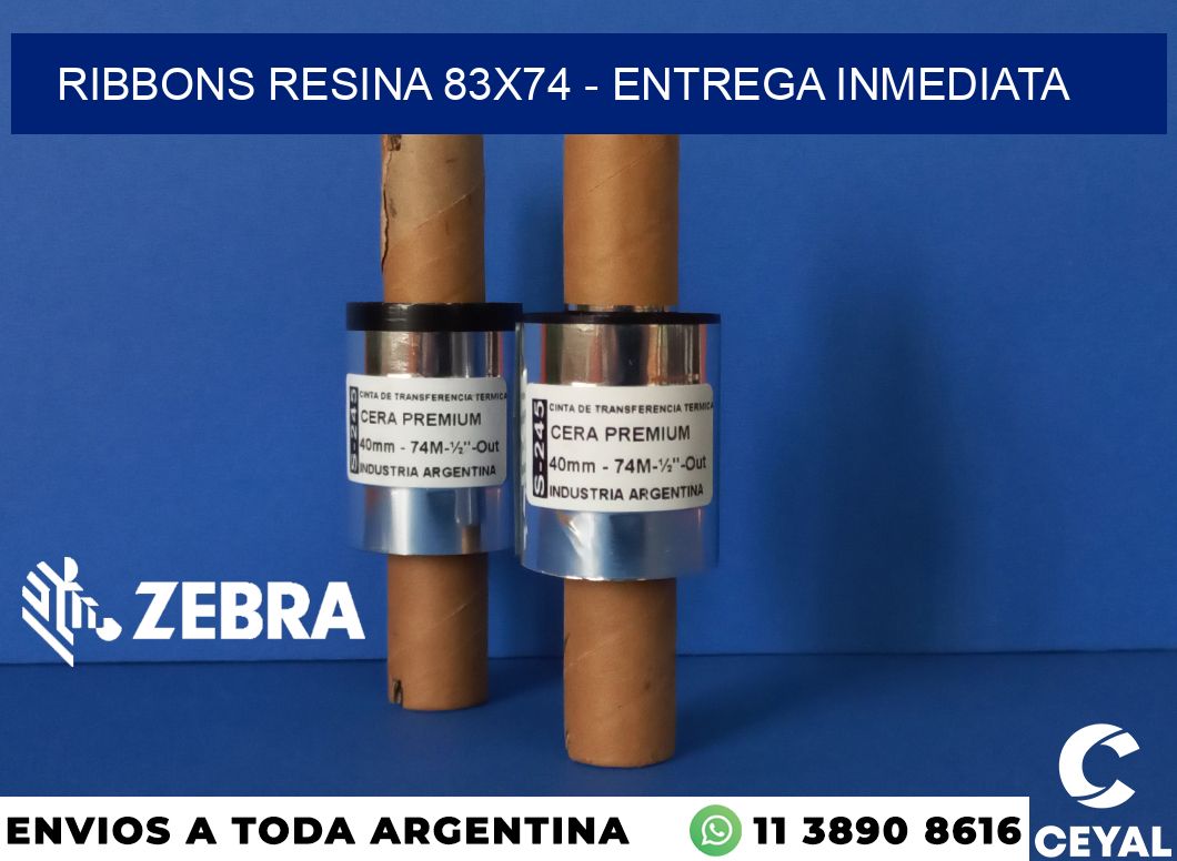 Ribbons resina 83x74 - Entrega inmediata