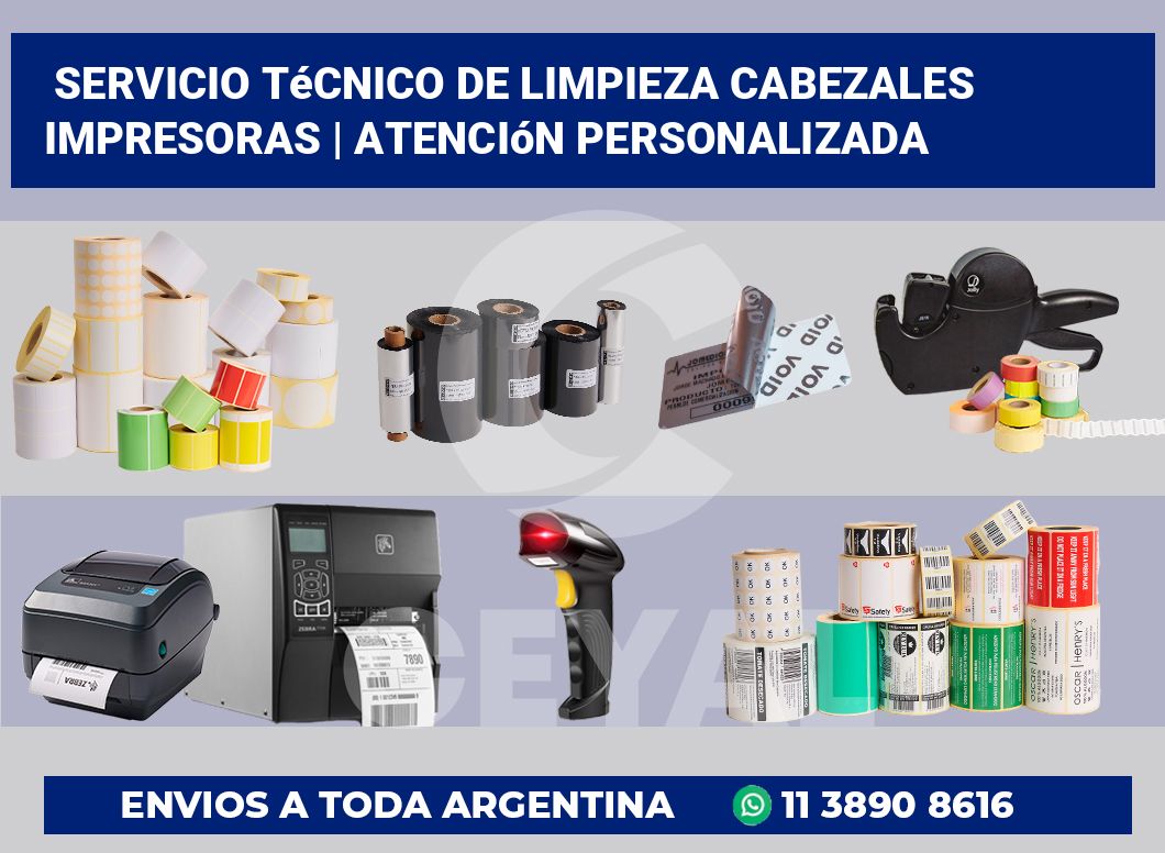 Servicio técnico de limpieza cabezales impresoras | Atención personalizada
