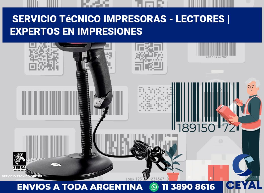 Servicio técnico impresoras - lectores | Expertos en impresiones