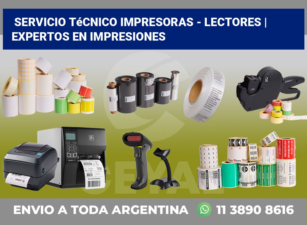 Servicio técnico impresoras – lectores | Expertos en impresiones