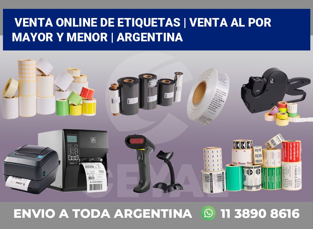 Venta online de etiquetas | Venta al por mayor y menor | Argentina