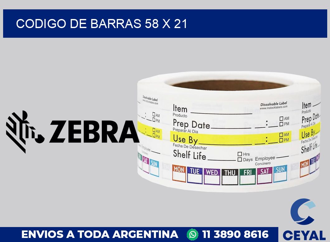 codigo de barras 58 x 21