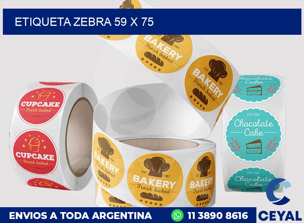 etiqueta zebra 59 x 75