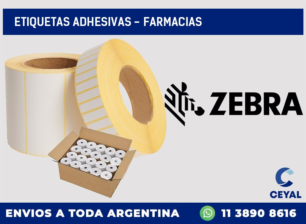 etiquetas adhesivas - Farmacias