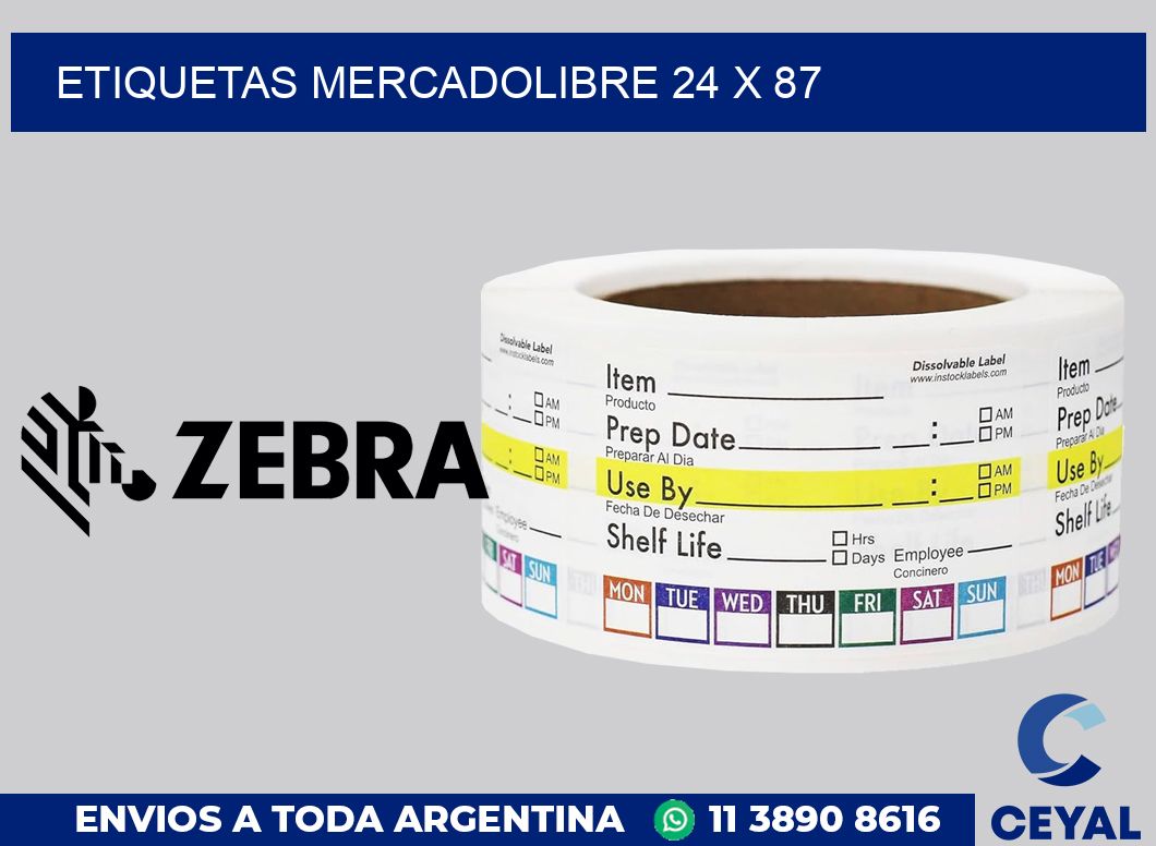 etiquetas mercadolibre 24 x 87
