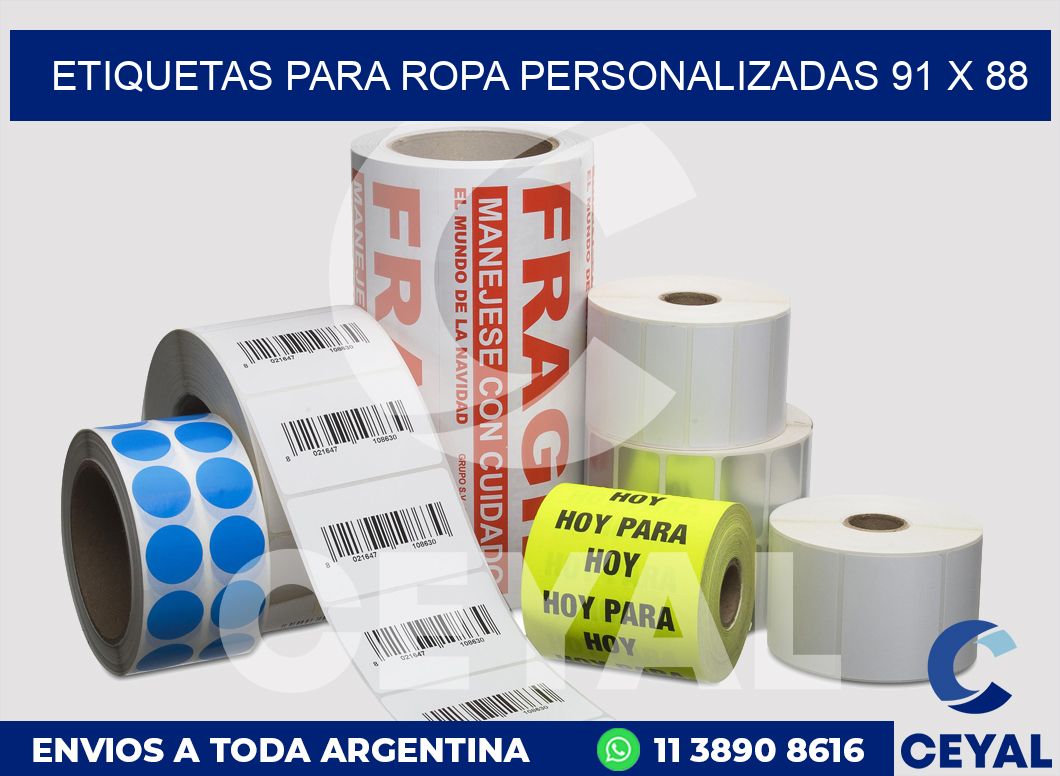 etiquetas para ropa personalizadas 91 x 88