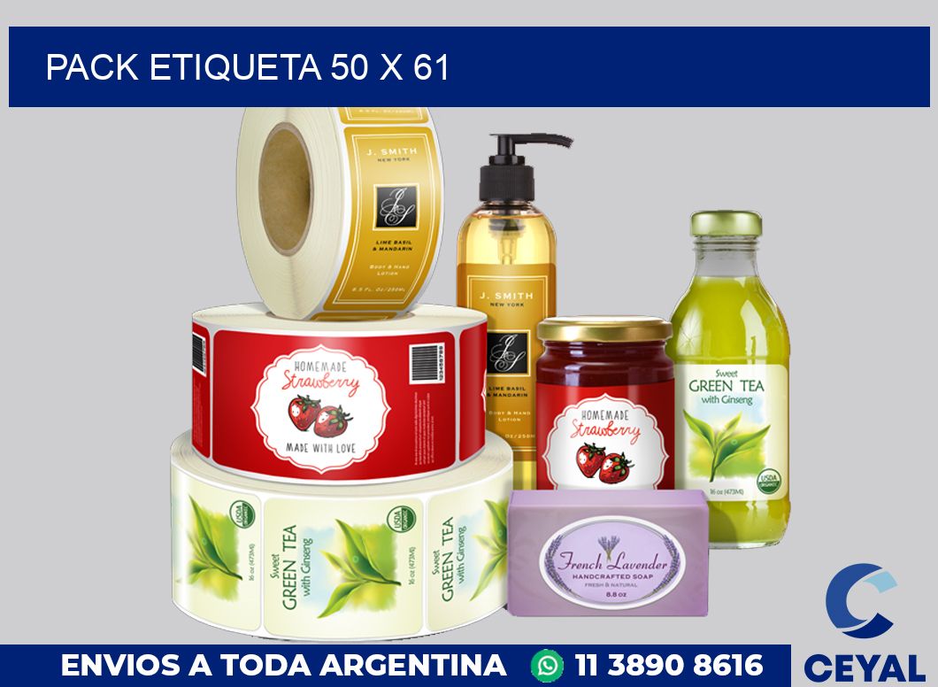 pack etiqueta 50 x 61