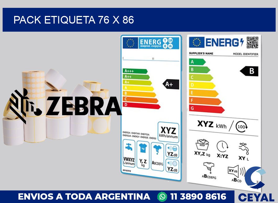 pack etiqueta 76 x 86