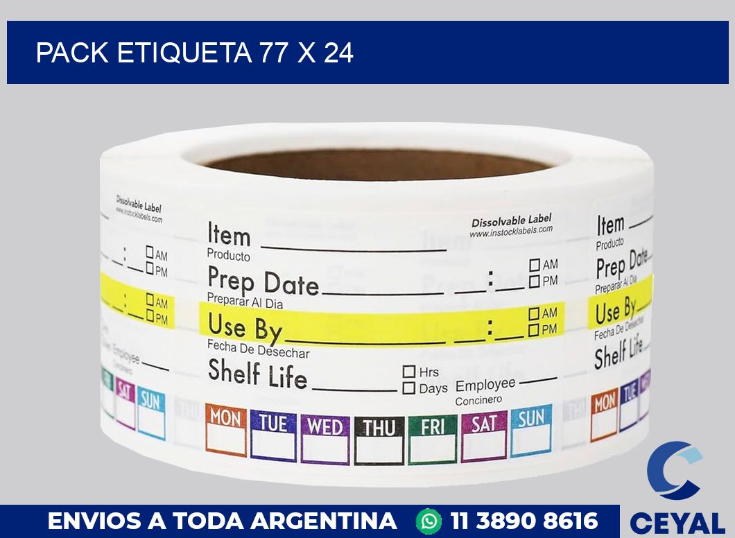 pack etiqueta 77 x 24