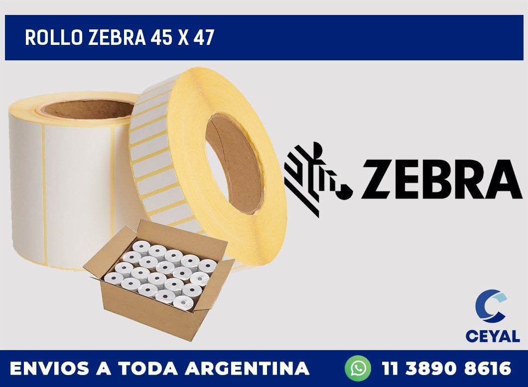 rollo zebra 45 x 47