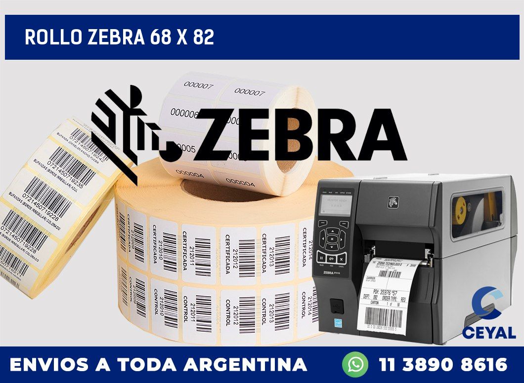 rollo zebra 68 x 82