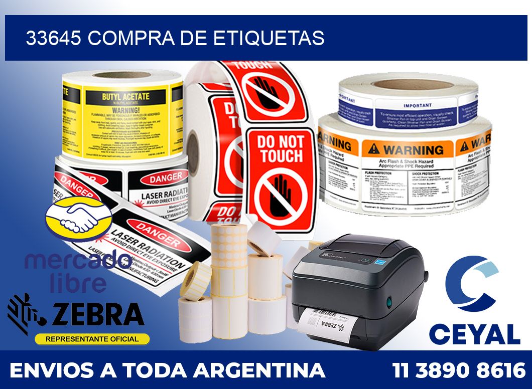 33645 Compra de etiquetas