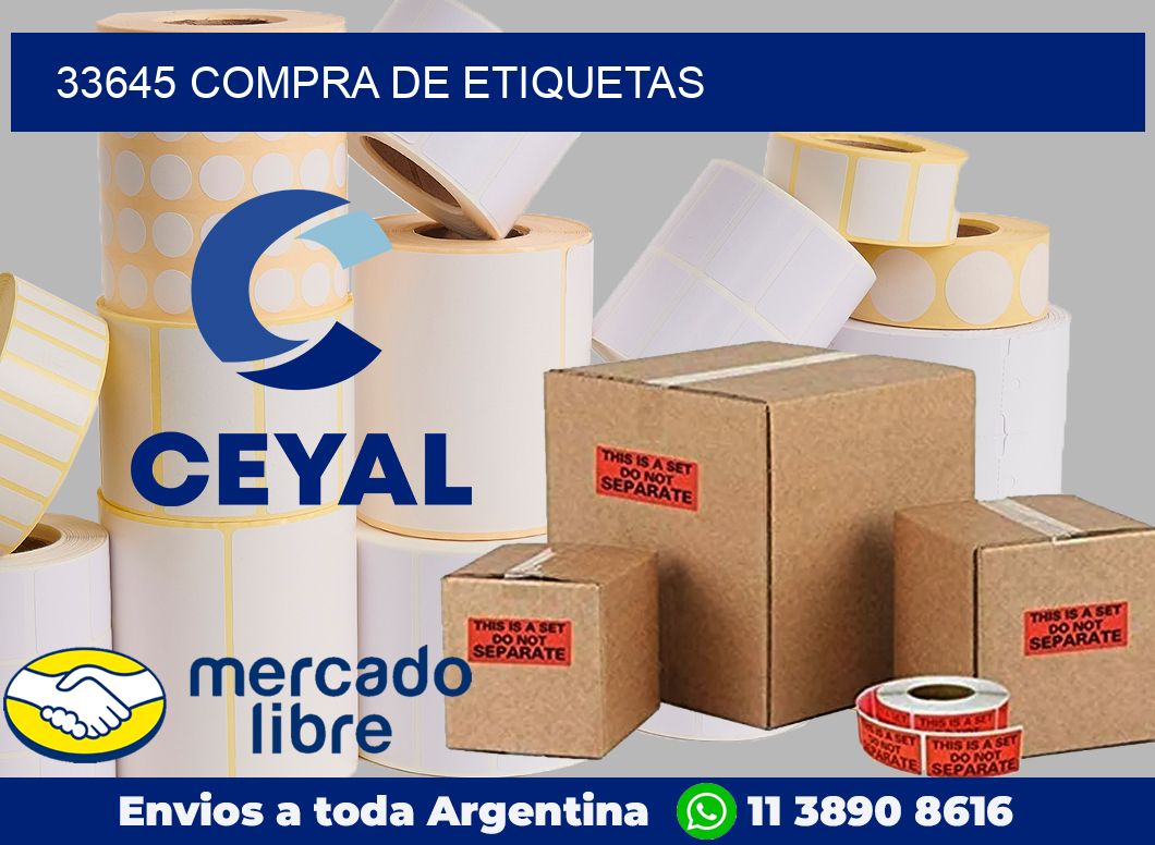 33645 Compra de etiquetas