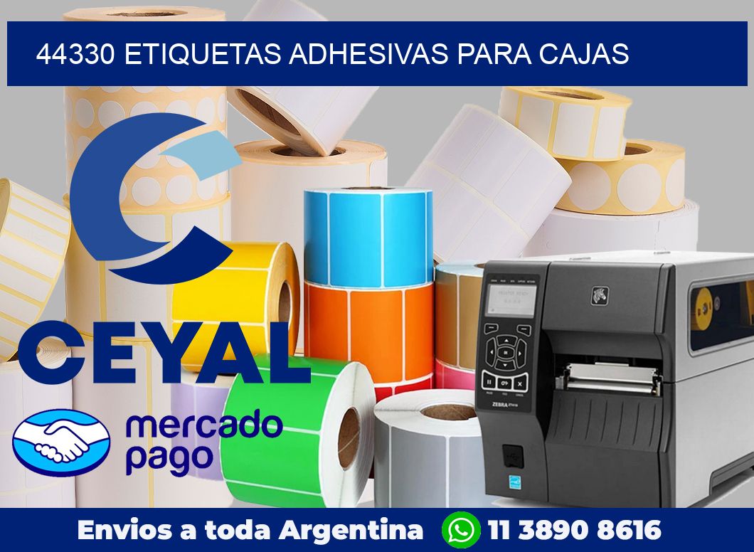 44330 Etiquetas adhesivas para cajas