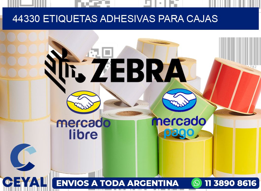 44330 Etiquetas adhesivas para cajas