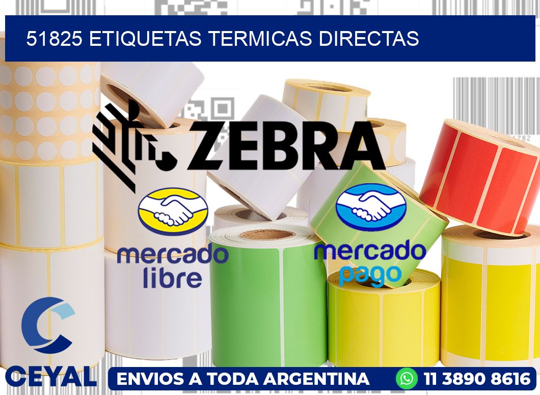 51825 Etiquetas termicas directas